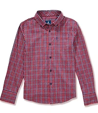 Johnnie-O Big Boys Kenny Check Sportshirt