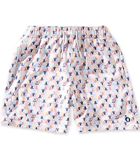 Johnnie-O Big Boys Shelly Turtle Swim Trunks