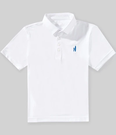 Johnnie-O Big Boys Stevie Solid Performance Mesh Short-Sleeve Polo Shirt