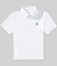 Johnnie-O Big Boys Stevie Solid Performance Mesh Short-Sleeve Polo Shirt