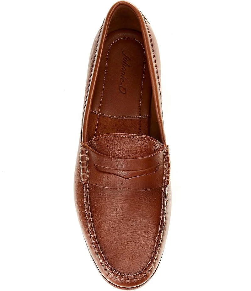Johnnie-O Men's Dillon Leather Penny Loafers