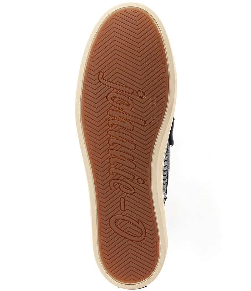 Johnnie-O Men's La Jolla Woven Leather Venetian Loafers