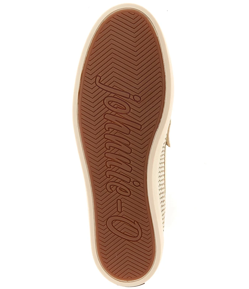 Johnnie-O Men's La Jolla Woven Leather Venetian Loafers