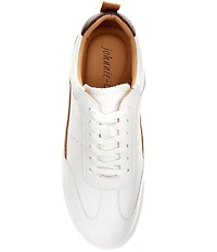Johnnie-O Men's Topspin Leather Royale Perforated Detail Sneakers