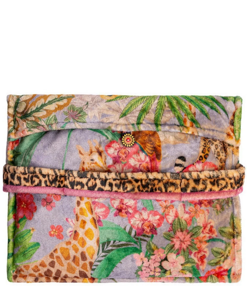 JOHNNY WAS Bellina Travel Reversible Cozy Blanket