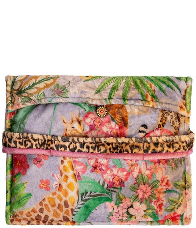 JOHNNY WAS Bellina Travel Reversible Cozy Blanket