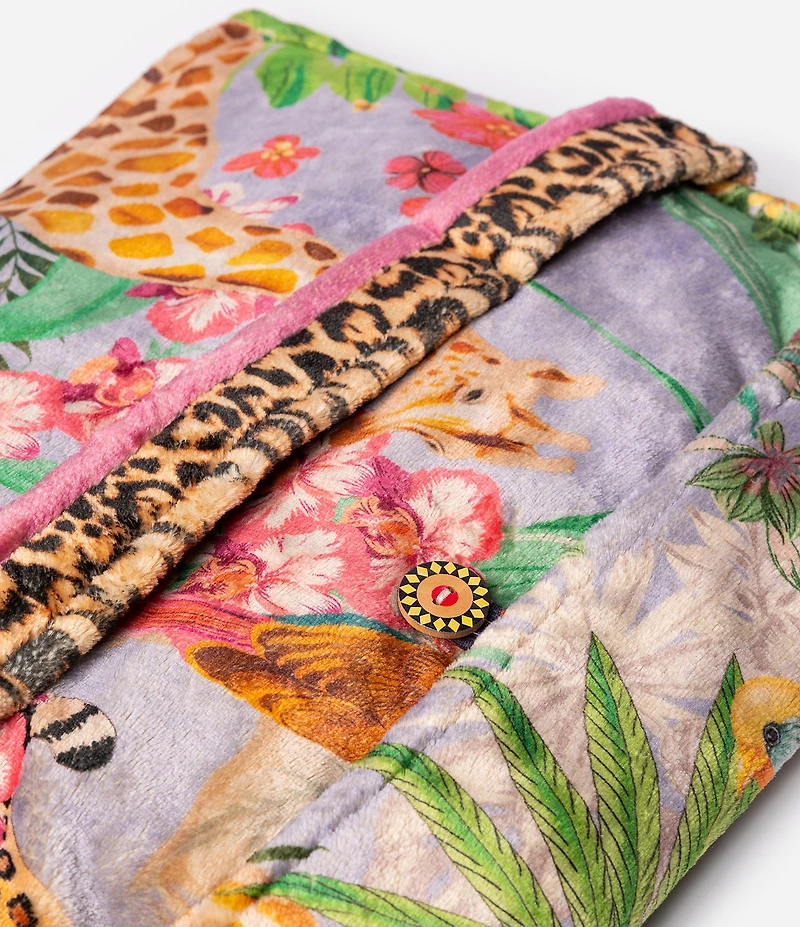 JOHNNY WAS Bellina Travel Reversible Cozy Blanket
