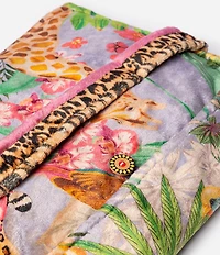 JOHNNY WAS Bellina Travel Reversible Cozy Blanket