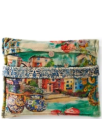 JOHNNY WAS Christy Travel Reversible Cozy Blanket