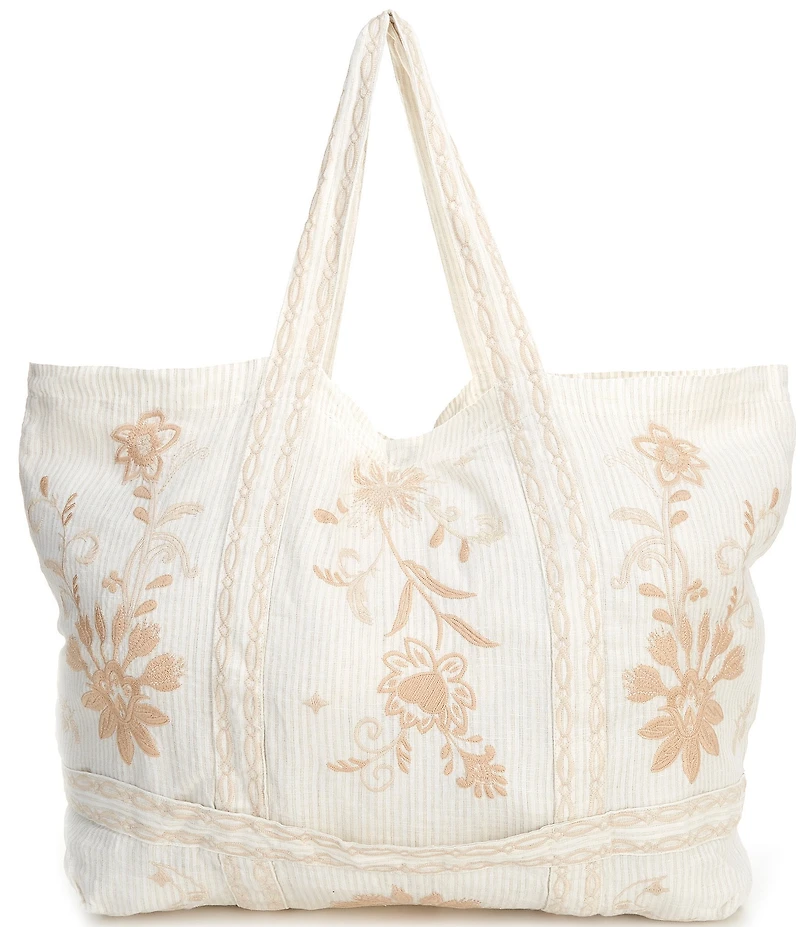 JOHNNY WAS Danika Elordi Stripe Tote Bag
