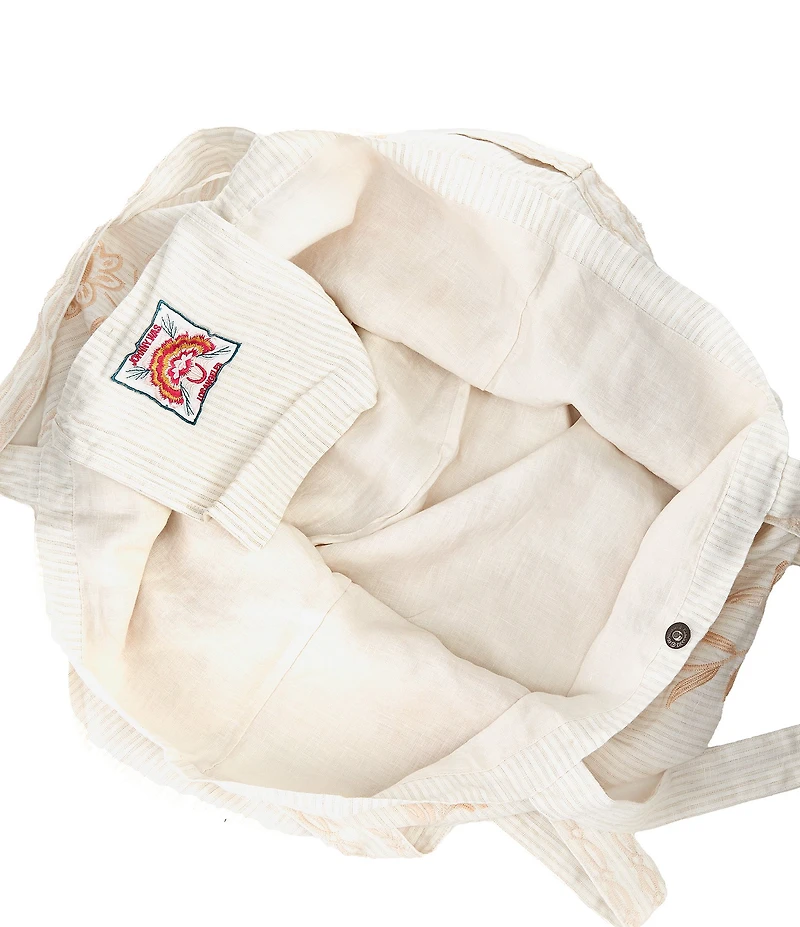 JOHNNY WAS Danika Elordi Stripe Tote Bag