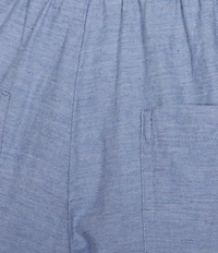 Johnny Was Elizabeth Floral Embroidered Wide Leg Pants