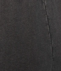 JOHNNY WAS Coordinating French Terry Elastic Waist Beaded Barrel Pants