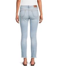 JOHNNY WAS Jasmine Honey Denim Embroidered Cropped Skinny Jeans