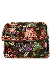 JOHNNY WAS Laurel Canyon Antheia Travel Reversible Cozy Blanket