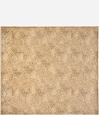 JOHNNY WAS Laurel Canyon Antiqua Flower Print Cozy Reversible Throw Blanket
