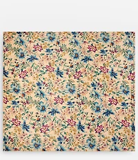 JOHNNY WAS Laurel Canyon Demin Lace Reversible Cozy Blanket