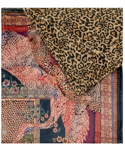 JOHNNY WAS Laurel Canyon Deponio Travel Reversible Cozy Blanket