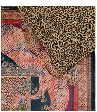 JOHNNY WAS Laurel Canyon Deponio Travel Reversible Cozy Blanket