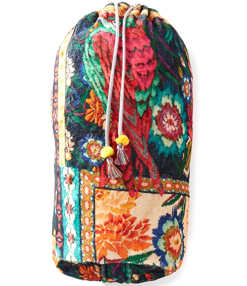 JOHNNY WAS Laurel Canyon Eirene Reversible Cozy Blanket