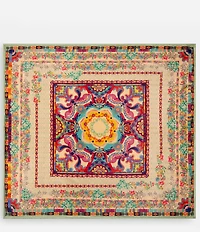 JOHNNY WAS Laurel Canyon Mcanna Scarf Reversible Cozy Blanket