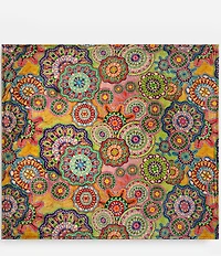 JOHNNY WAS Laurel Canyon Mcanna Scarf Reversible Cozy Blanket