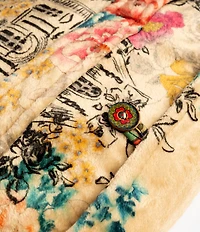 JOHNNY WAS Laville Reversible Travel Blanket