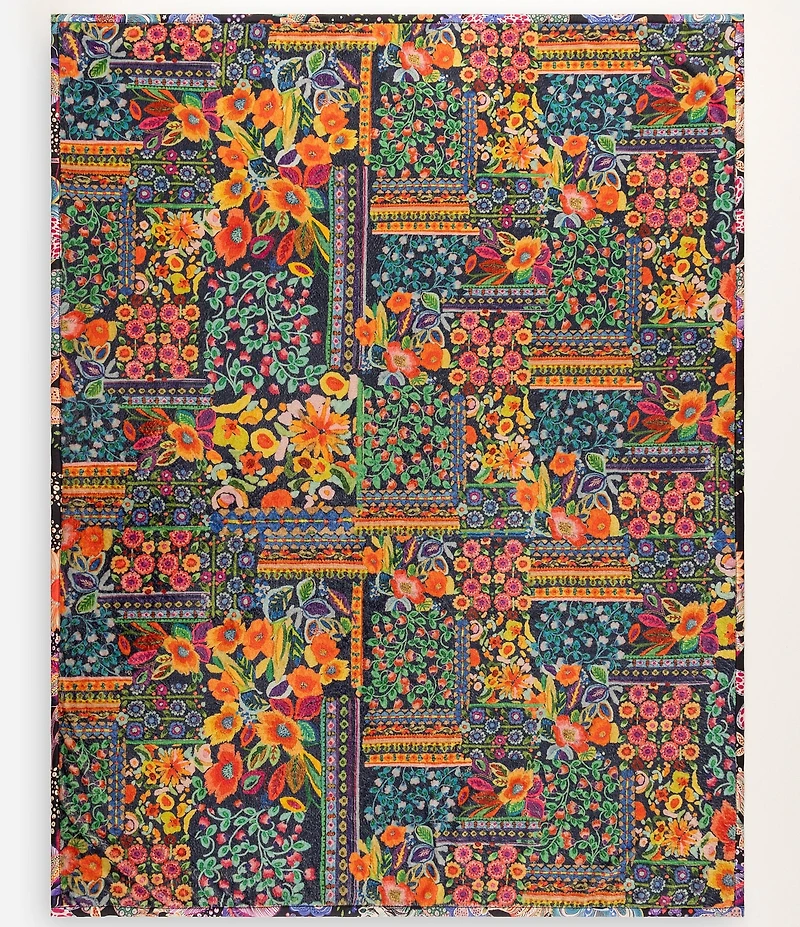 JOHNNY WAS Liberty Reversible Travel Blanket