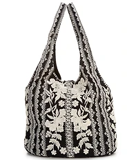JOHNNY WAS Slouchy Linen Tote Bag