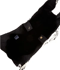 JOHNNY WAS Slouchy Linen Tote Bag