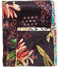 JOHNNY WAS Tie-Dye Travel Reversible Blanket
