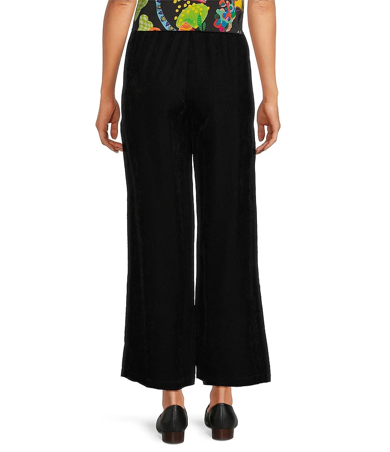 JOHNNY WAS Velvet Corduroy Wide Leg Pants