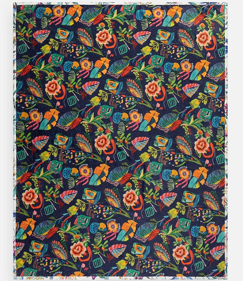 JOHNNY WAS Verney Travel Reversible Blanket
