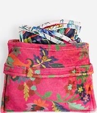 JOHNNY WAS Verney Travel Reversible Blanket