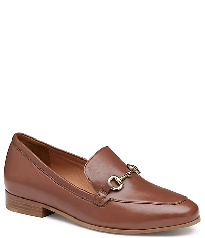Johnston & Murphy Ali Bit Buckle Leather Loafers