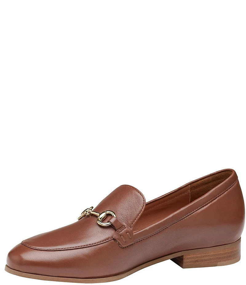 Johnston & Murphy Ali Bit Buckle Leather Loafers