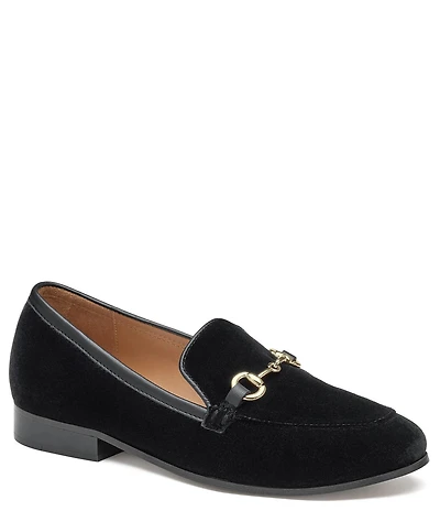 Johnston & Murphy Ali Bit Velvet Loafers
