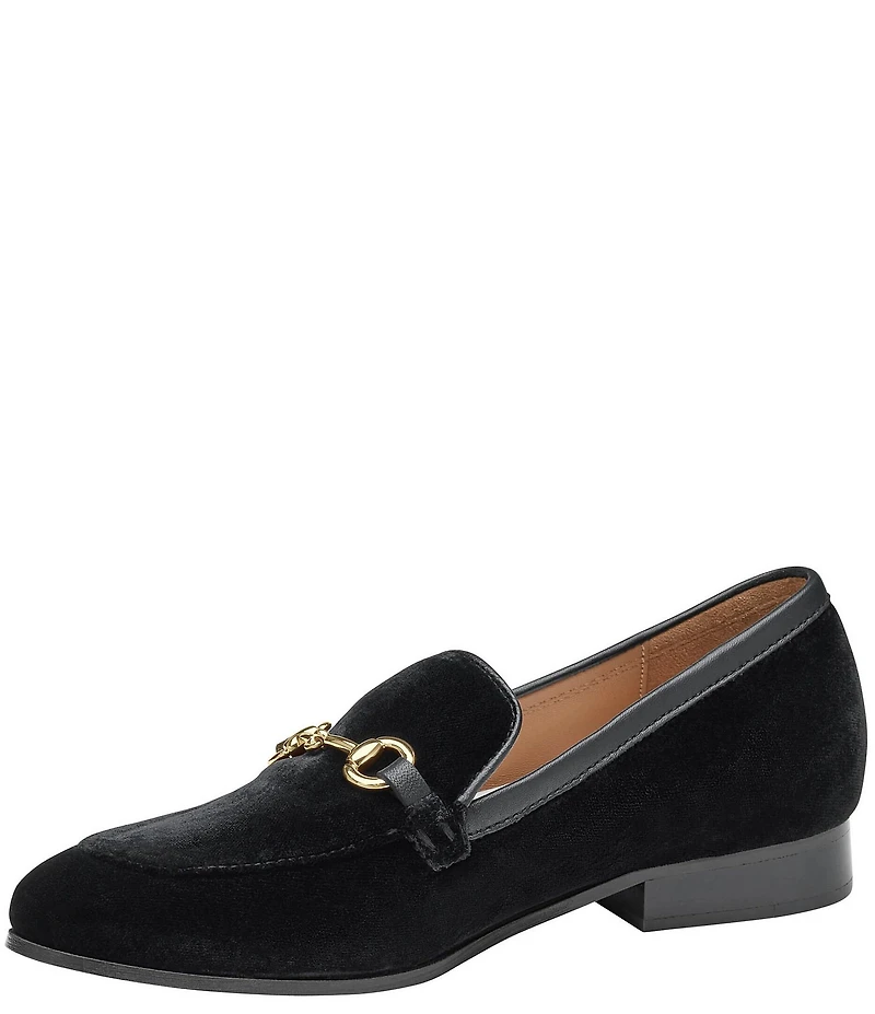 Johnston & Murphy Ali Bit Velvet Loafers