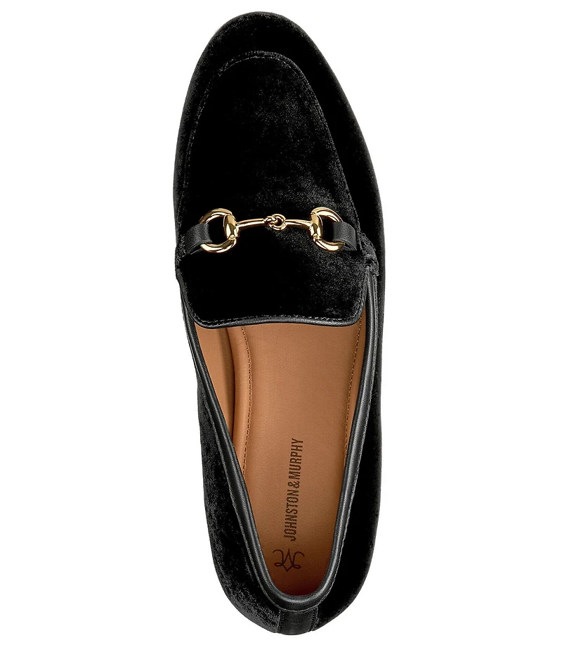 Johnston & Murphy Ali Bit Velvet Loafers