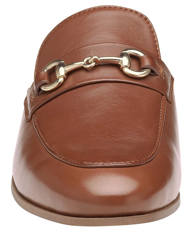 Johnston & Murphy Ali Bit Buckle Leather Mules