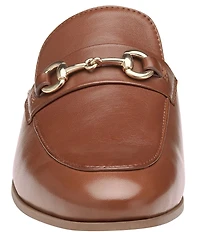 Johnston & Murphy Ali Bit Buckle Leather Mules