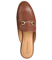 Johnston & Murphy Ali Bit Buckle Leather Mules