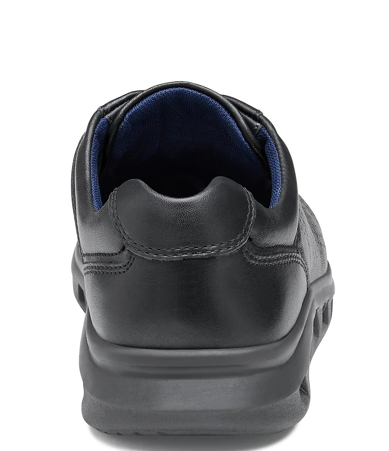 Johnston & Murphy Boys' Activate U-Throat Perforated Leather Lace Up Sneakers (Youth)