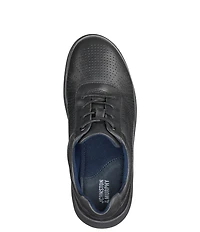 Johnston & Murphy Boys' Activate U-Throat Perforated Leather Lace Up Sneakers (Youth)