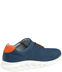 Johnston & Murphy Boys' Activate Perforated Leather U-Throat Lace Up Sneakers (Youth)