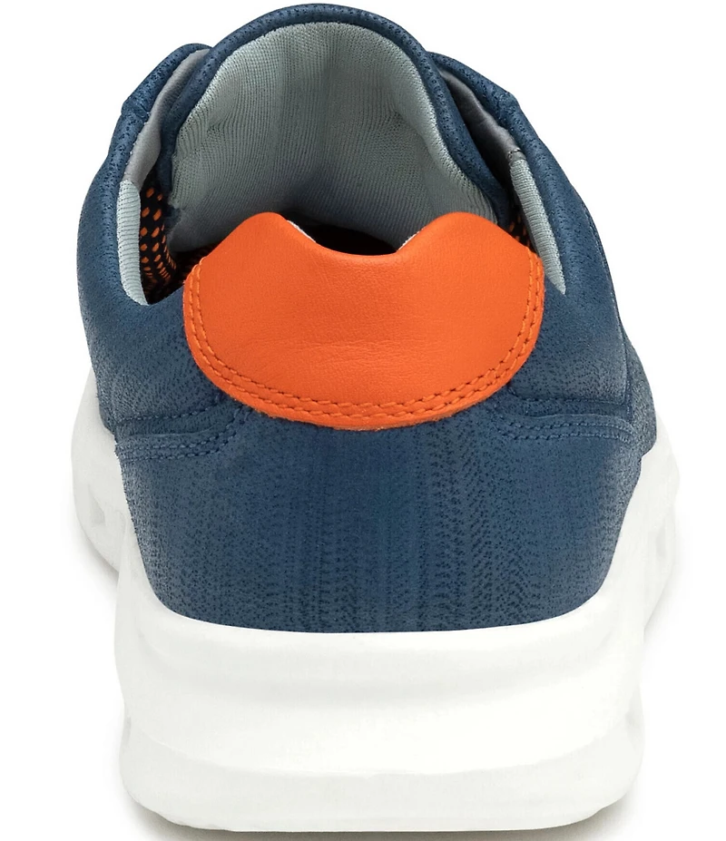 Johnston & Murphy Boys' Activate Perforated Leather U-Throat Lace Up Sneakers (Youth)