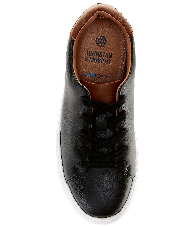 Johnston & Murphy Boys' Anders Leather Lace-To-Toe Sneakers (Youth)