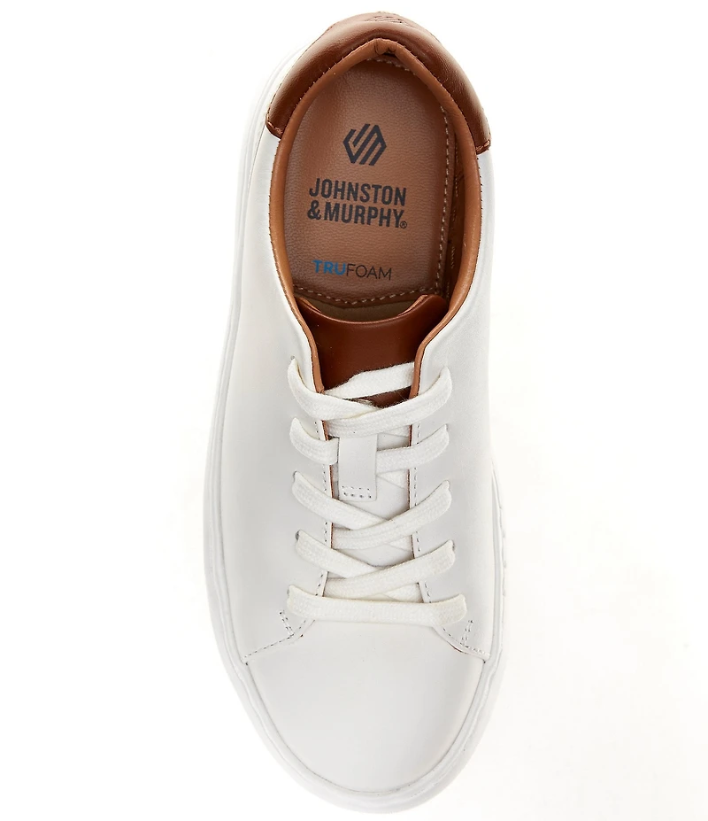 Johnston & Murphy Boys' Anders Leather Lace-To-Toe Sneakers (Youth)
