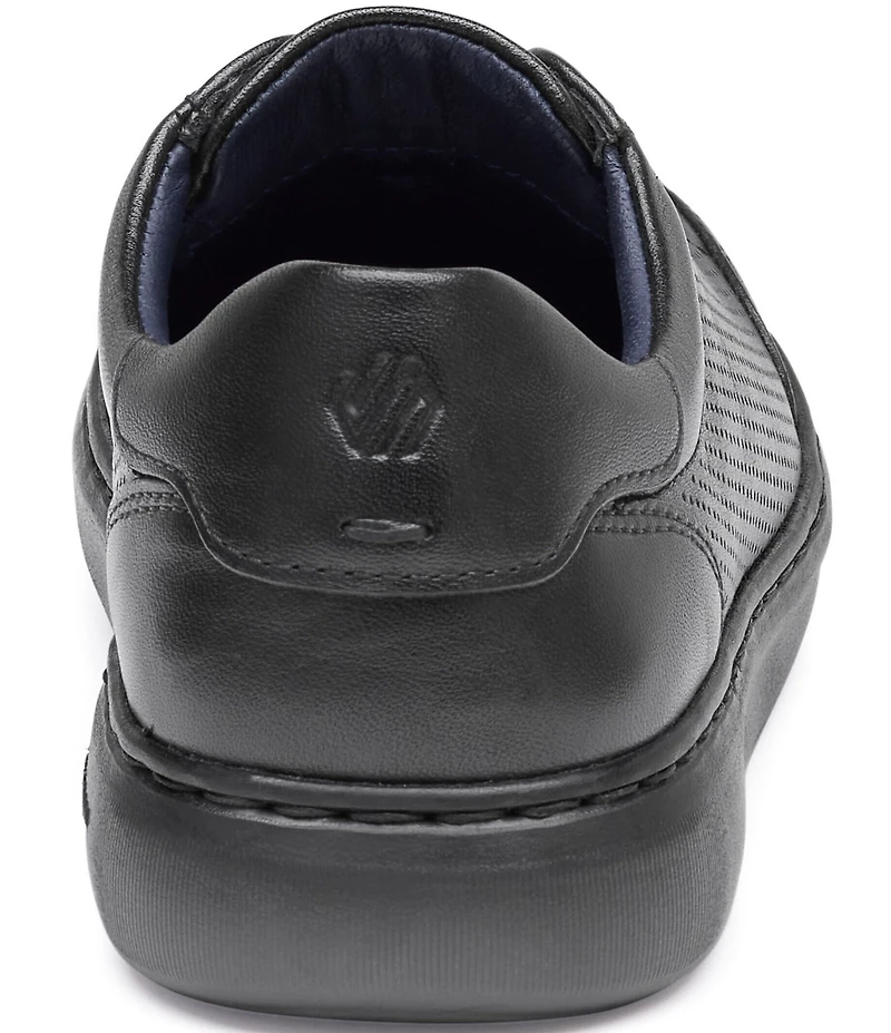 Johnston & Murphy Boys' Anders Leather Stretch Lace Sneakers (Youth)
