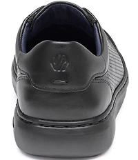 Johnston & Murphy Boys' Anders Leather Stretch Lace Sneakers (Youth)